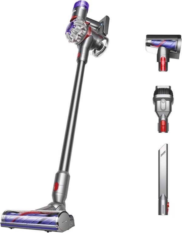 Limited time deal-26%off Dyson V8 Plus Cordless Vacuum, Silver/Nickel