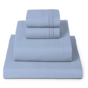 With Prime early deal-54% Mellanni Full Sheets Set - 4 PC Iconic Collection Bed