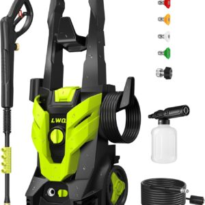 Limited time deal 50% off Electric Pressure Washer, 2.5 GPM Power Washer with 4 Quick Connect Nozzles